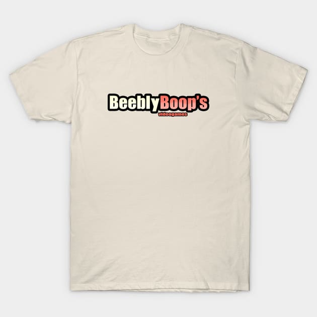 Beebly Boop's Videogames T-Shirt by Toad King Studios